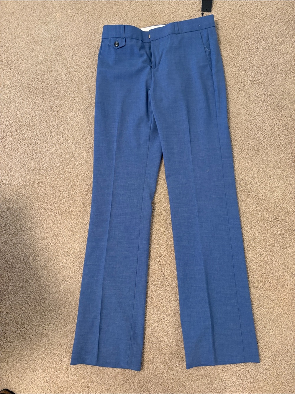 Banana Republic Royal Blue Cropped Dress Trousers